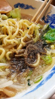 胡椒がよく合うスープ。