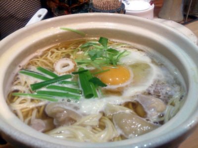 鍋焼きラーメン